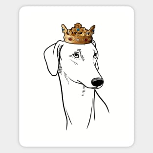 Sloughi Dog King Queen Wearing Crown Magnet